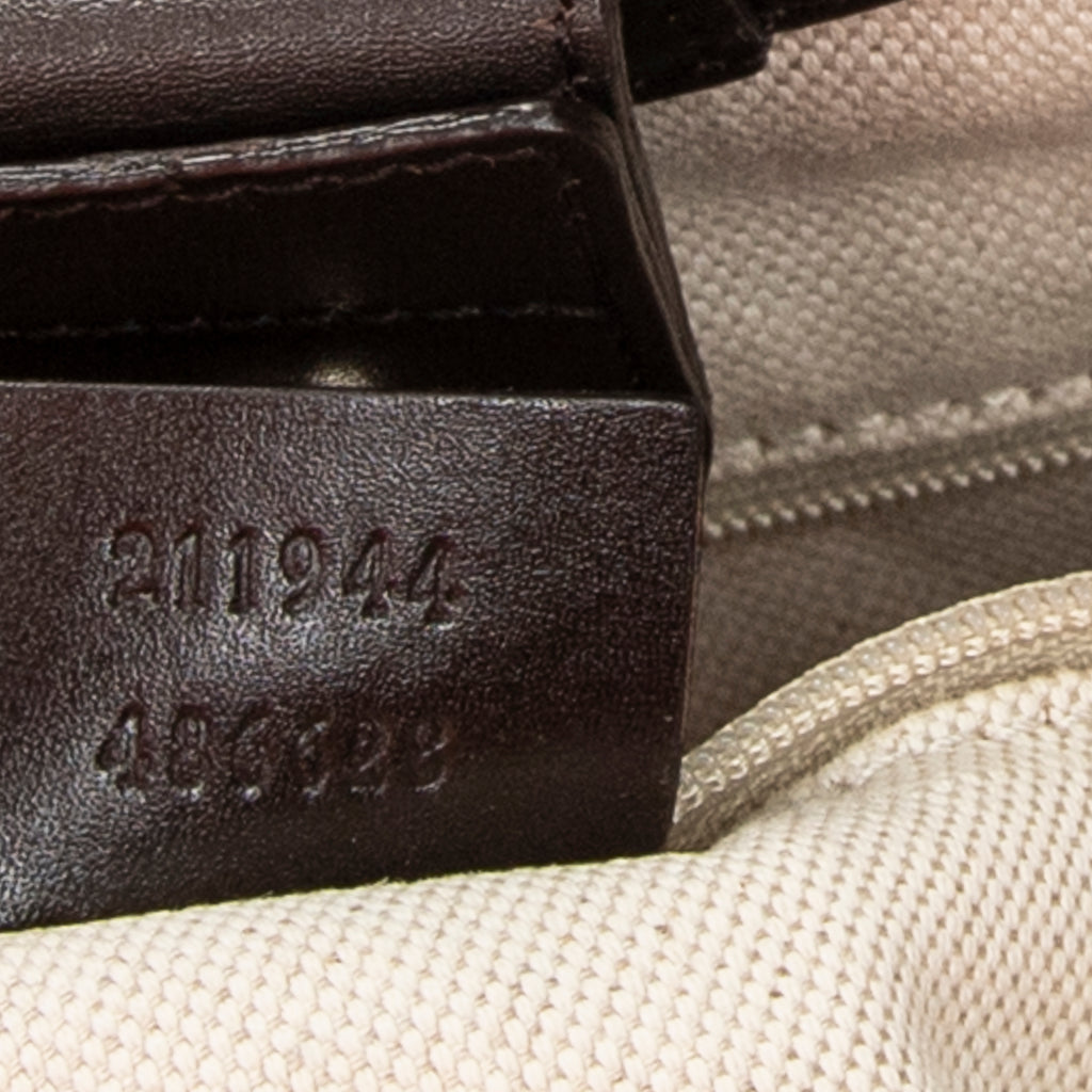 Shoulder Bag Small Sukey Tote Beige Monogrammed Canvas