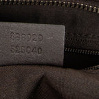 Shoulder Bag Zip Shopping Tote Beige Monogrammed Canvas