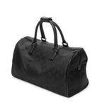 Travel Bag Travel Boston Black Monogrammed Nylon Canvas