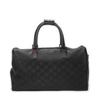 Travel Bag Travel Boston Black Monogrammed Nylon Canvas
