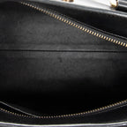 Shoulder Bag Baby Monogram Cabas Black Calfskin Leather