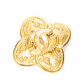 Brooch CC Clover Brooch Gold Gold Plated