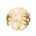 Brooch CC Brooch Gold Gold Plated