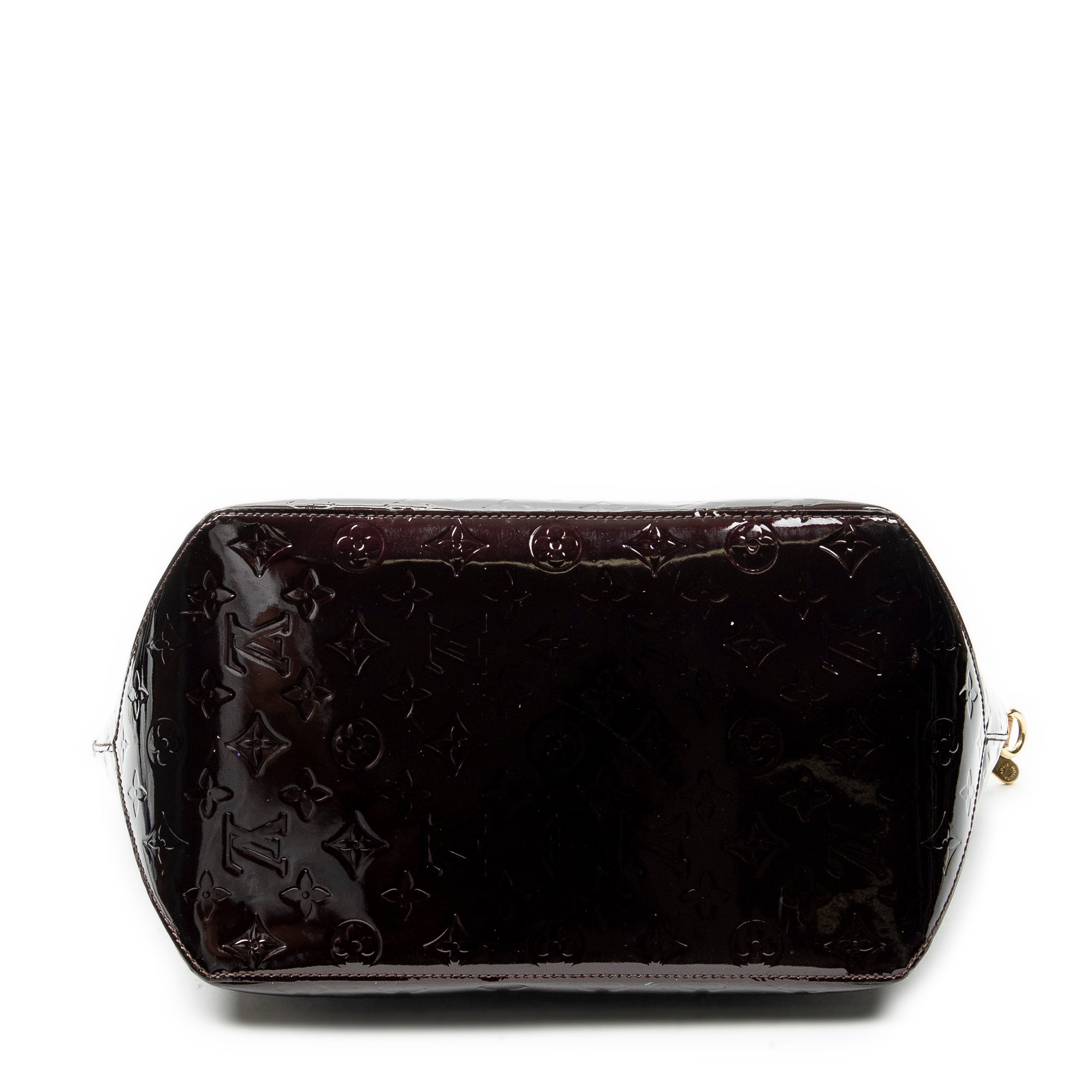 Shoulder Bag Bellevue GM Amarante Monogram Vernis