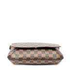 Shoulder Bag Musette Tango Long Strap Brown Damier Ebene