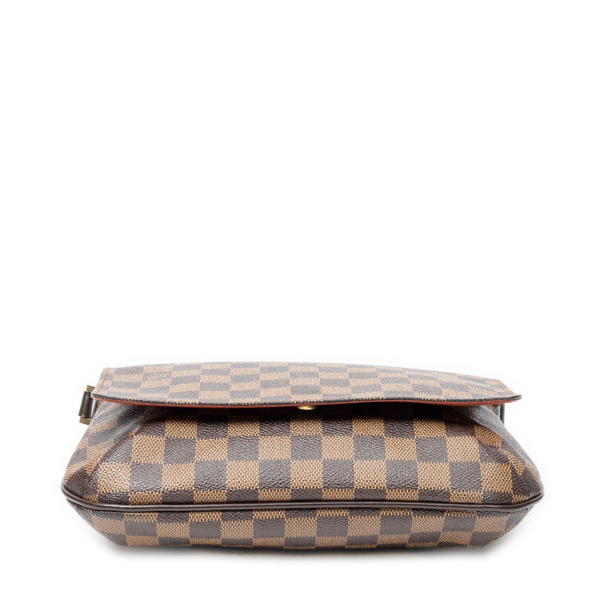 Shoulder Bag Musette Tango Long Strap Brown Damier Ebene