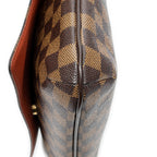 Shoulder Bag Musette Tango Long Strap Brown Damier Ebene