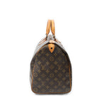 Handbag Speedy 40 Brown Monogram Canvas