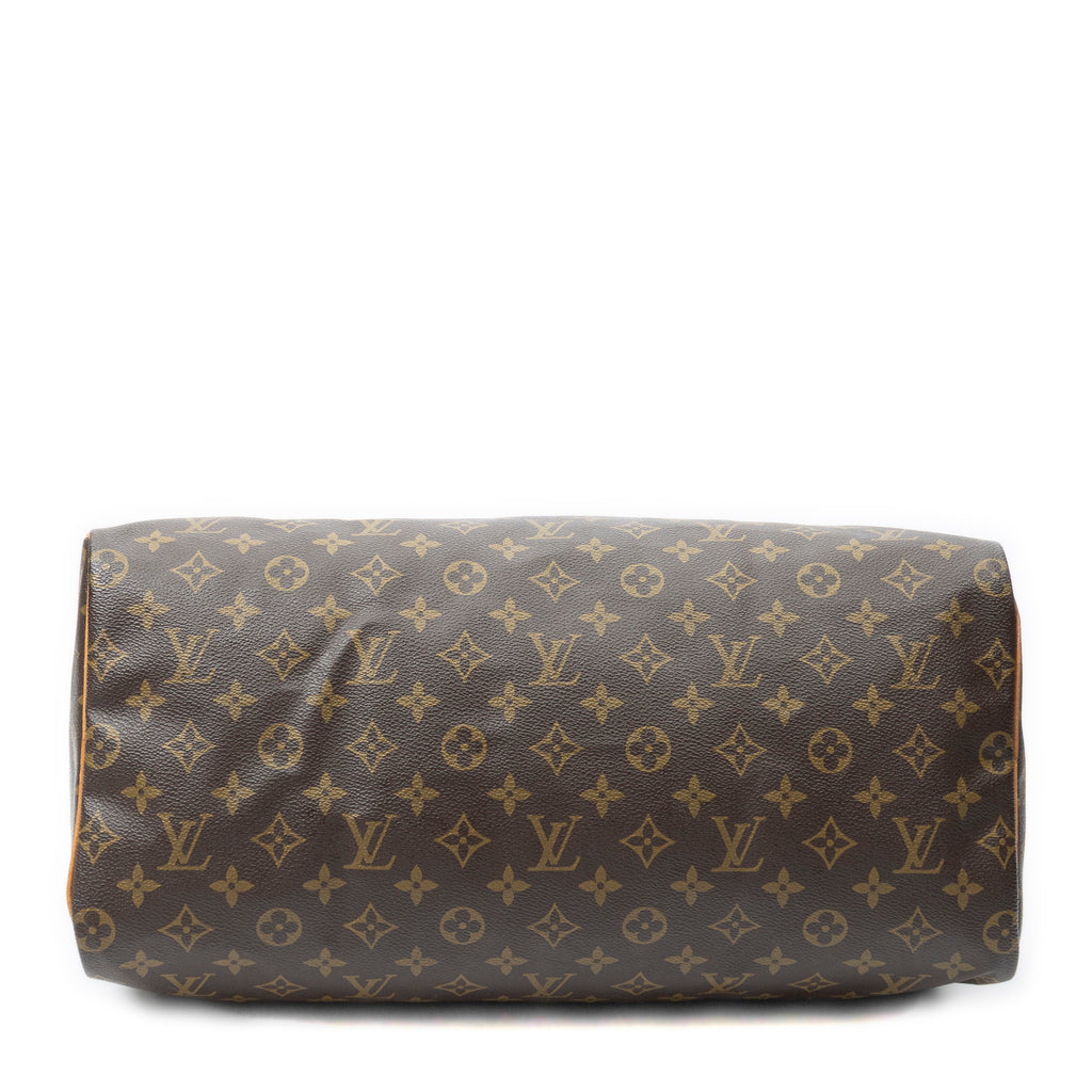Handbag Speedy 40 Brown Monogram Canvas