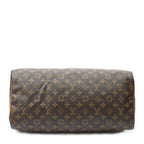 Handbag Speedy 40 Brown Monogram Canvas