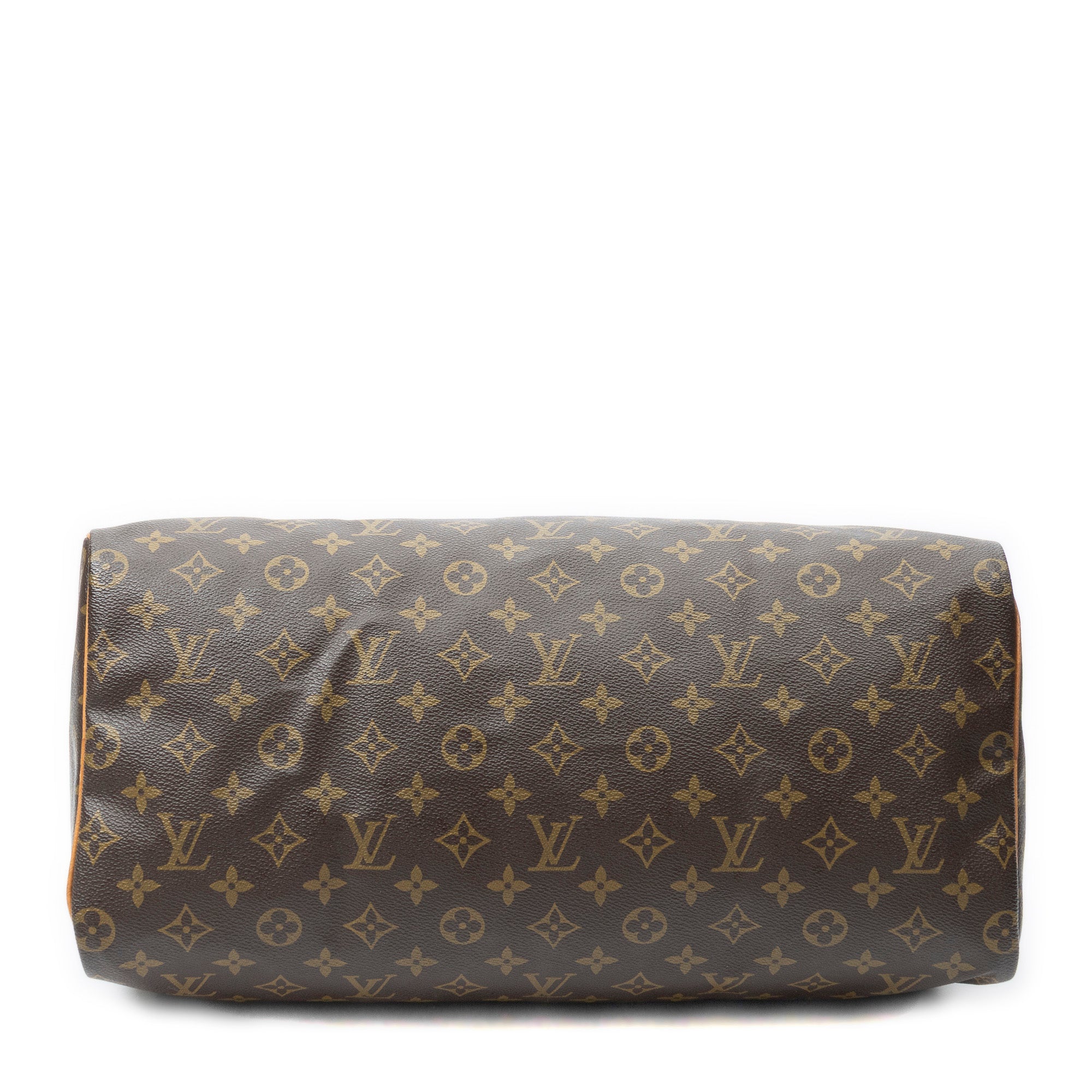 Handbag Speedy 40 Brown Monogram Canvas