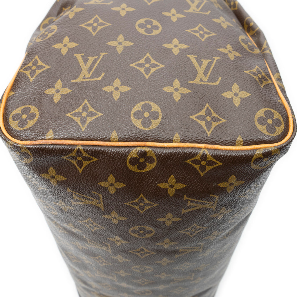Handbag Speedy 40 Brown Monogram Canvas