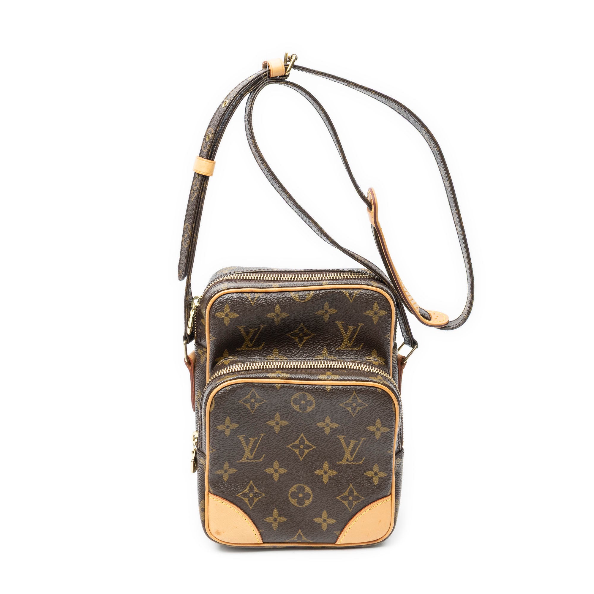 Shoulder Bag Amazone PM Brown Monogram Canvas