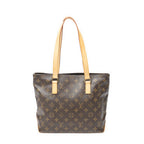 Shoulder Bag Cabas Piano Brown Monogram Canvas