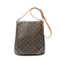 Shoulder Bag Musette Brown Monogram Canvas