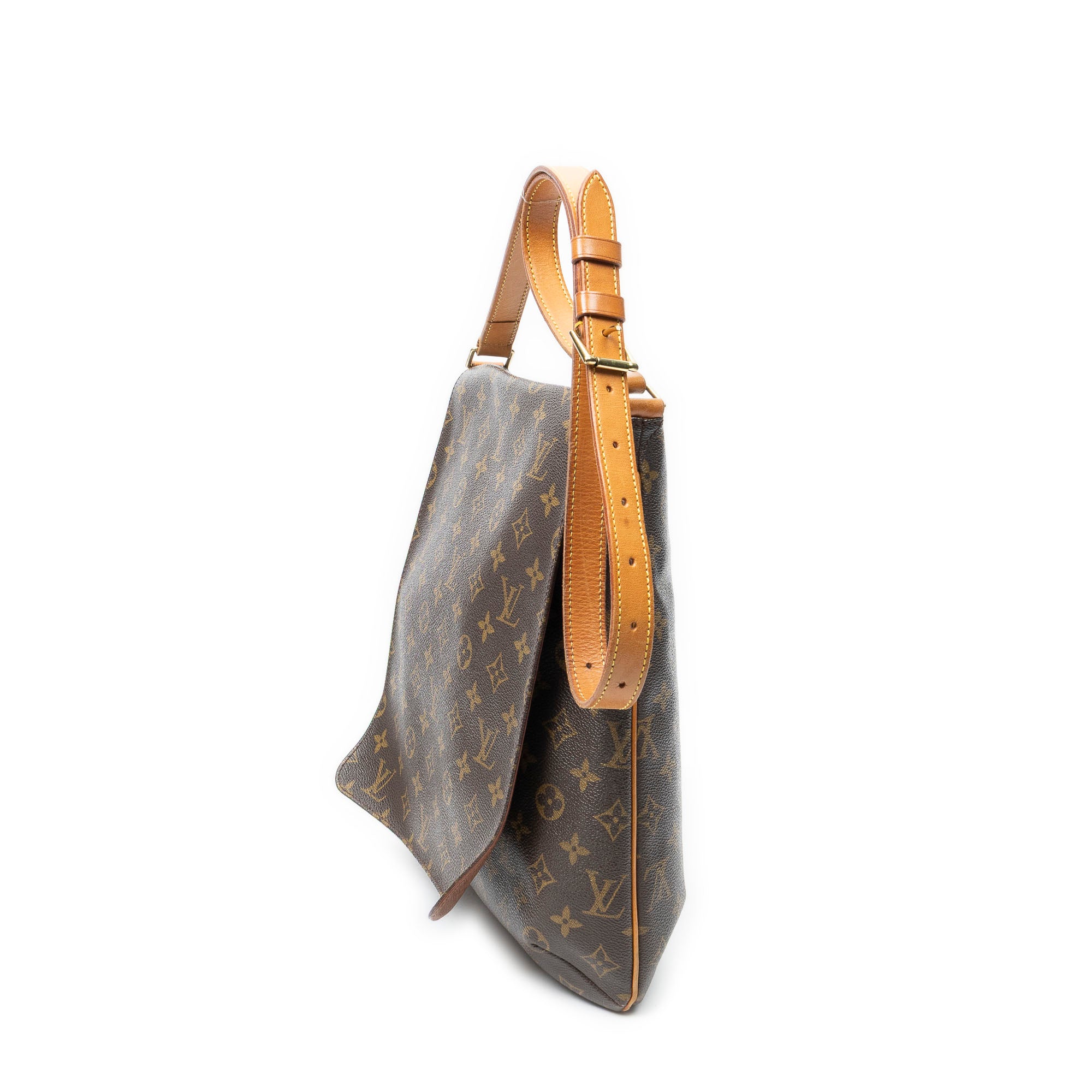 Shoulder Bag Musette Brown Monogram Canvas