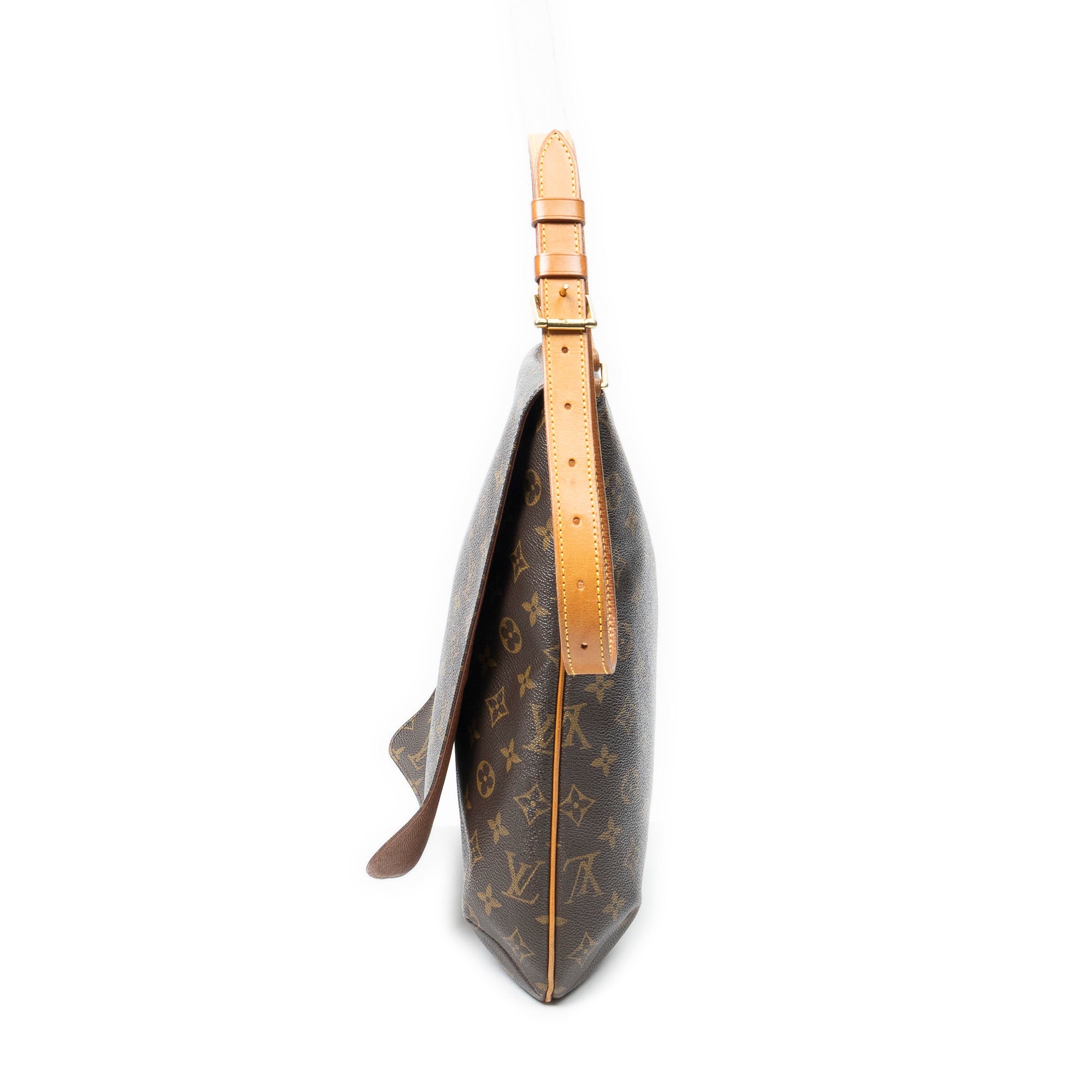 Shoulder Bag Musette Brown Monogram Canvas