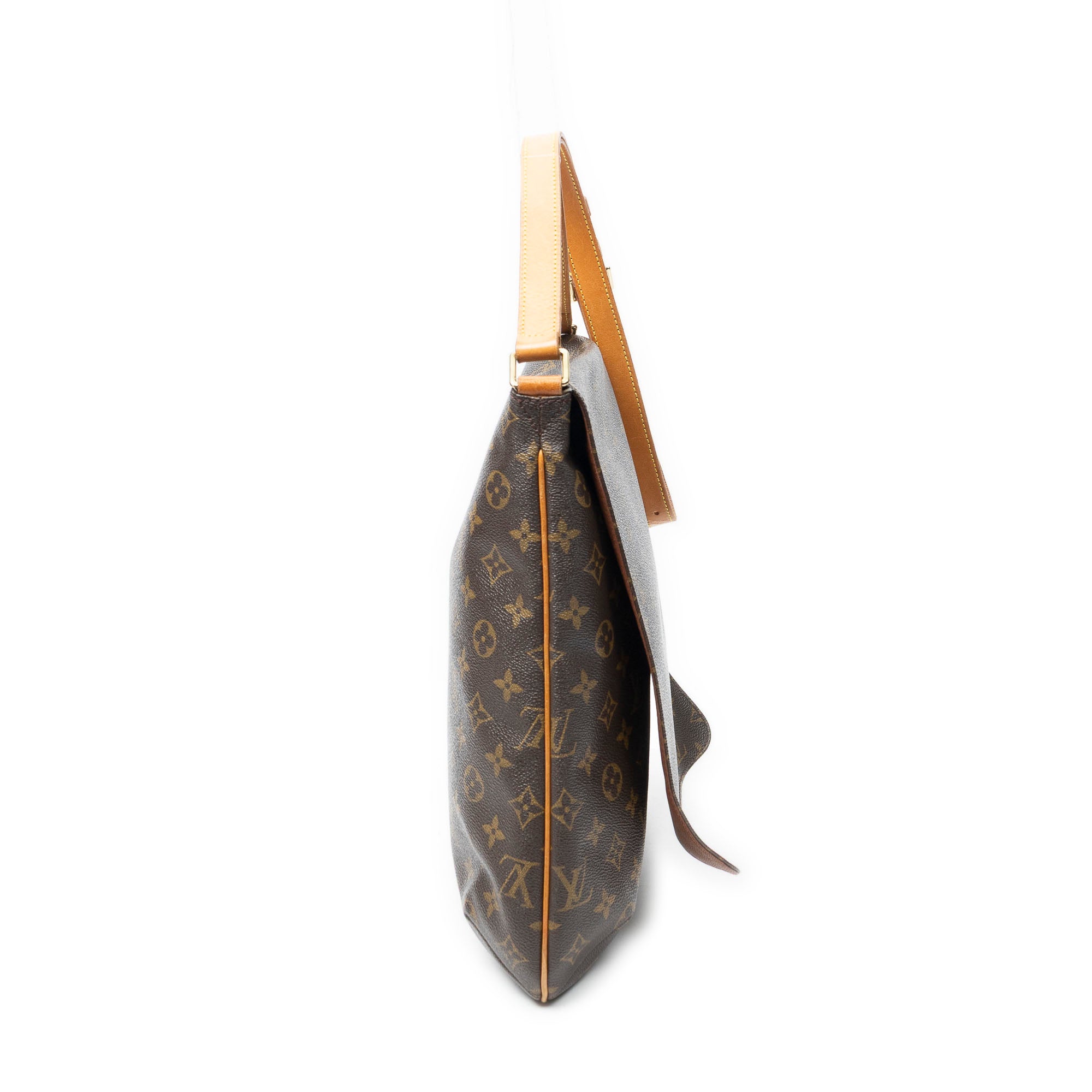 Shoulder Bag Musette Brown Monogram Canvas
