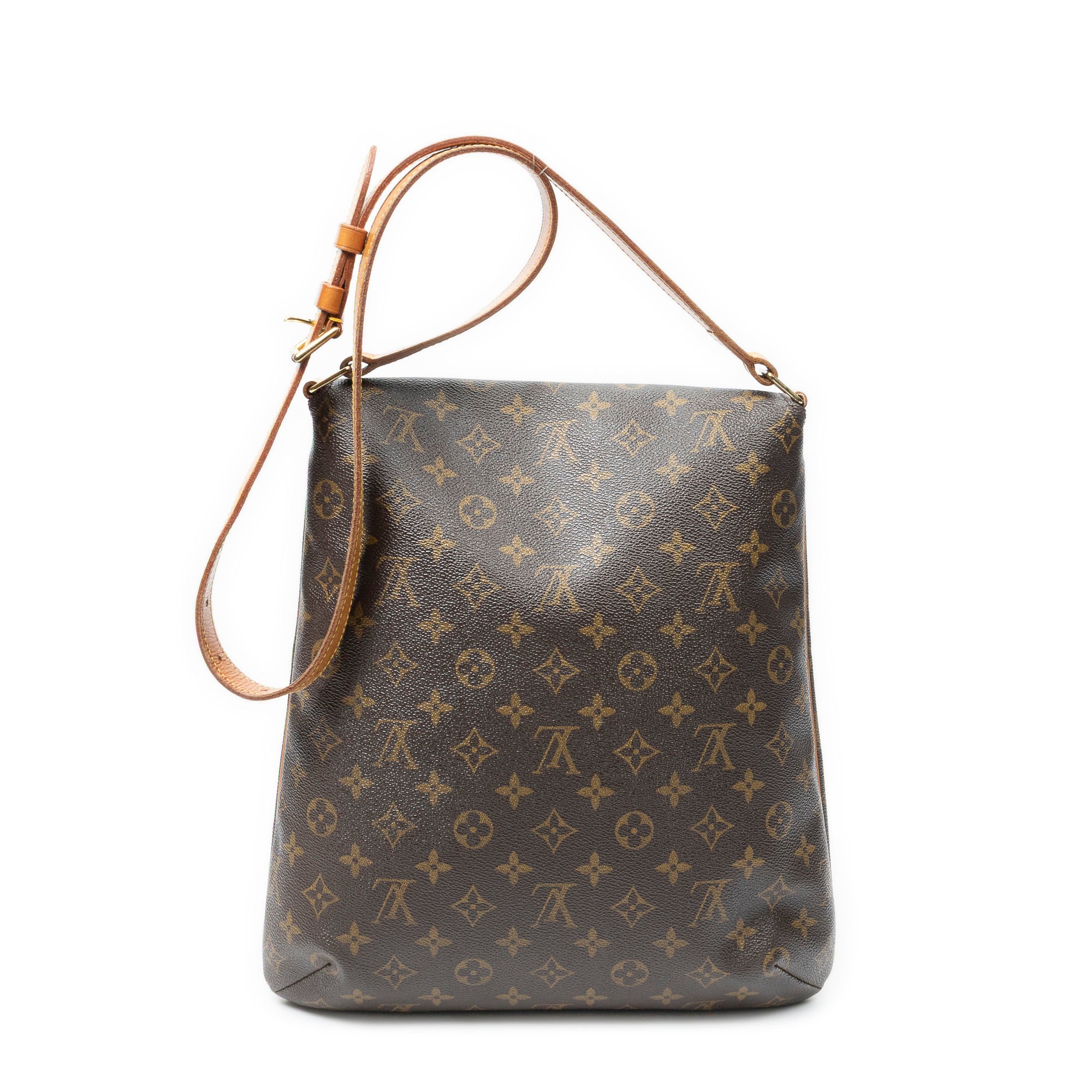 Shoulder Bag Musette Brown Monogram Canvas