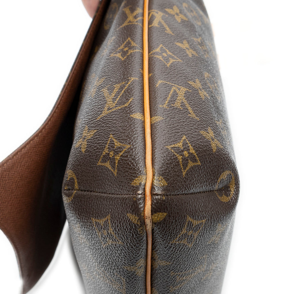 Shoulder Bag Musette Brown Monogram Canvas
