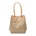 Shoulder Bag Vertical Shopping Tote Beige Macadam Coated Canvas