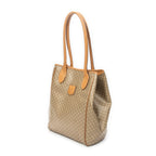 Shoulder Bag Vertical Shopping Tote Beige Macadam Coated Canvas
