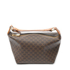 Handbag Vintage Mini Handbag Brown Macadam Coated Canvas