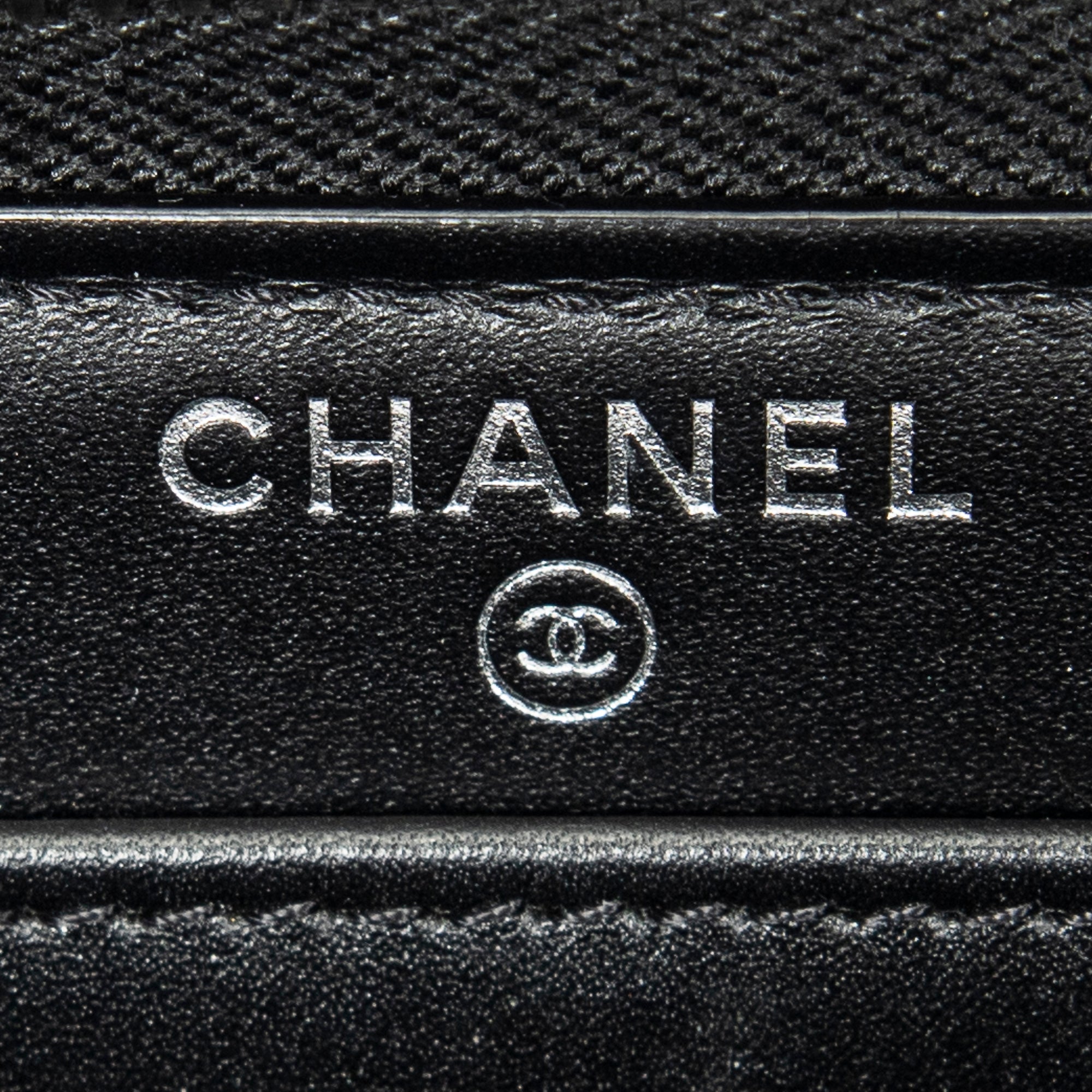 Wallet CC Zip Around Wallet Black Quilted Patent Leather