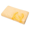 Wallet Cambon Ligne Bifold Wallet Beige Quilted Lambskin Leather