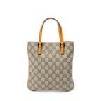 Handbag Mini Vertical Tote Beige Supreme Coated Canvas
