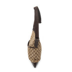 Shoulder Bag Medium Messenger Beige Monogrammed Canvas
