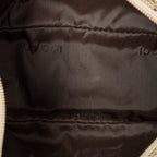 Handbag Boat Pochette Beige Monogrammed Canvas