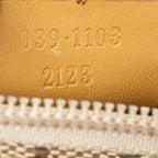 Handbag Boat Pochette Beige Monogrammed Canvas
