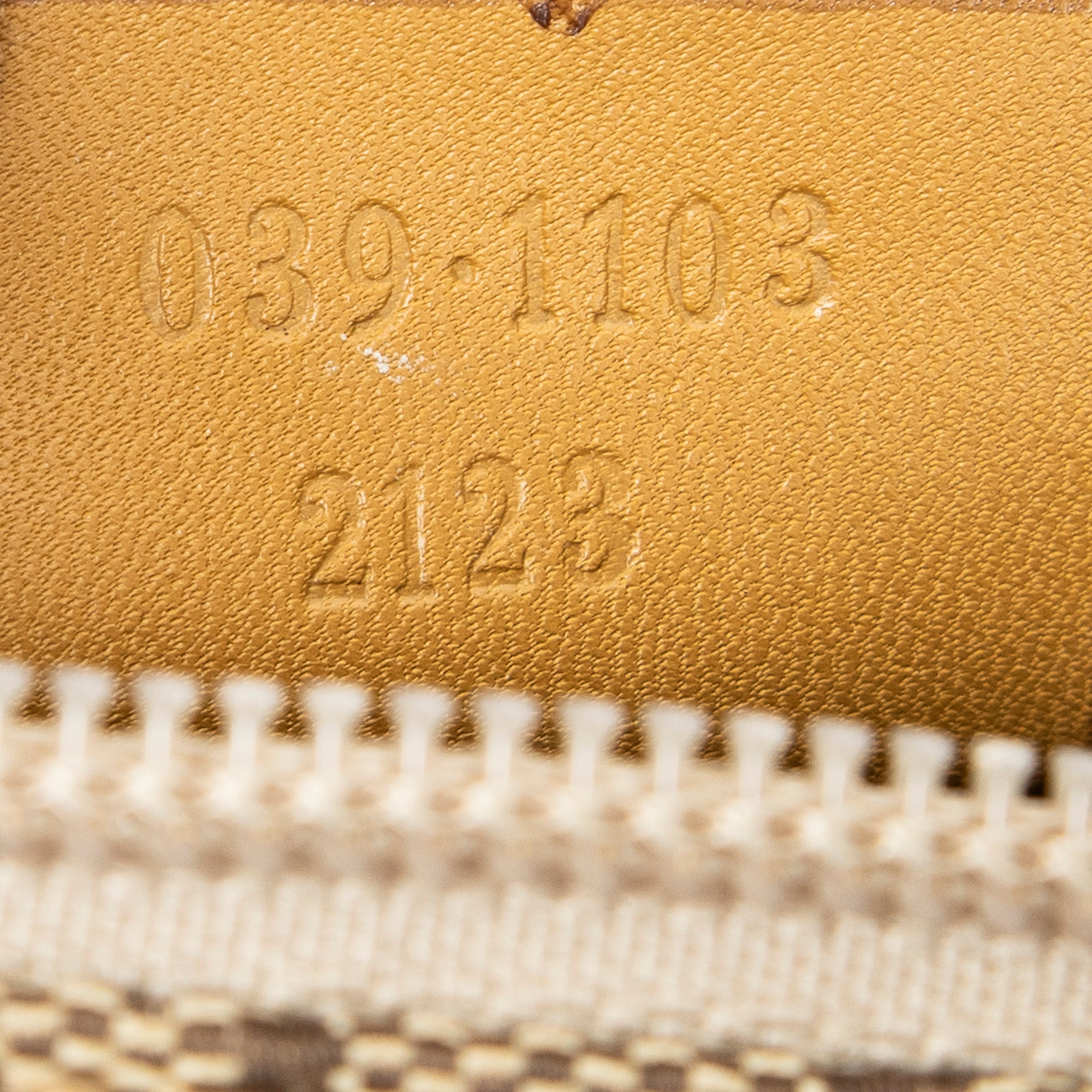 Handbag Boat Pochette Beige Monogrammed Canvas