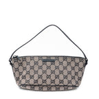 Shoulder Bag Boat Pochette Beige Monogrammed Canvas
