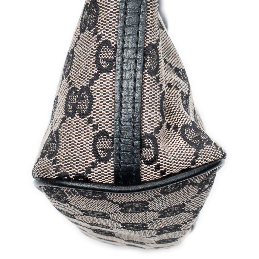 Shoulder Bag Boat Pochette Beige Monogrammed Canvas