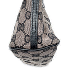 Shoulder Bag Boat Pochette Beige Monogrammed Canvas