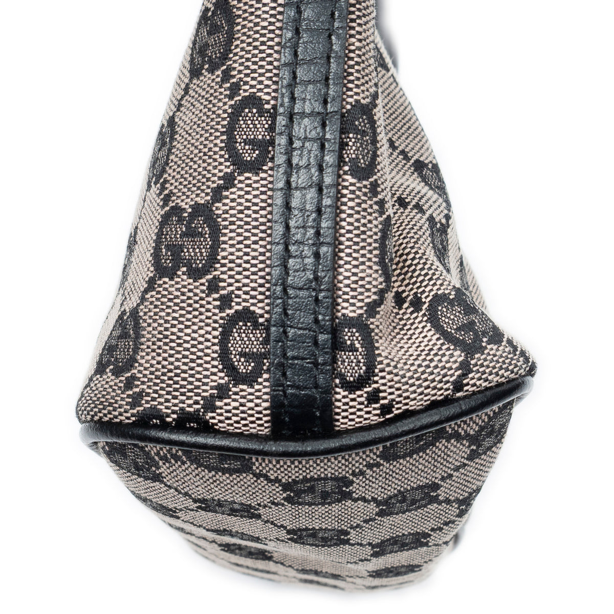 Shoulder Bag Boat Pochette Beige Monogrammed Canvas