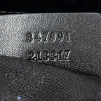 Shoulder Bag Medium Web 500 Messenger Black Guccissima Imprint Coated Canvas