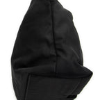 Sac cabas double poche en toile de nylon noire