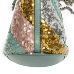 Shoulder Bag Small GG Marmont Bucket Crossbody Mint Blue Sequin Embellished Quilted Leather