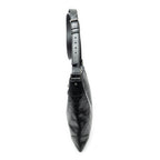Shoulder Bag Zip Lock Messenger Black Guccissima Leather