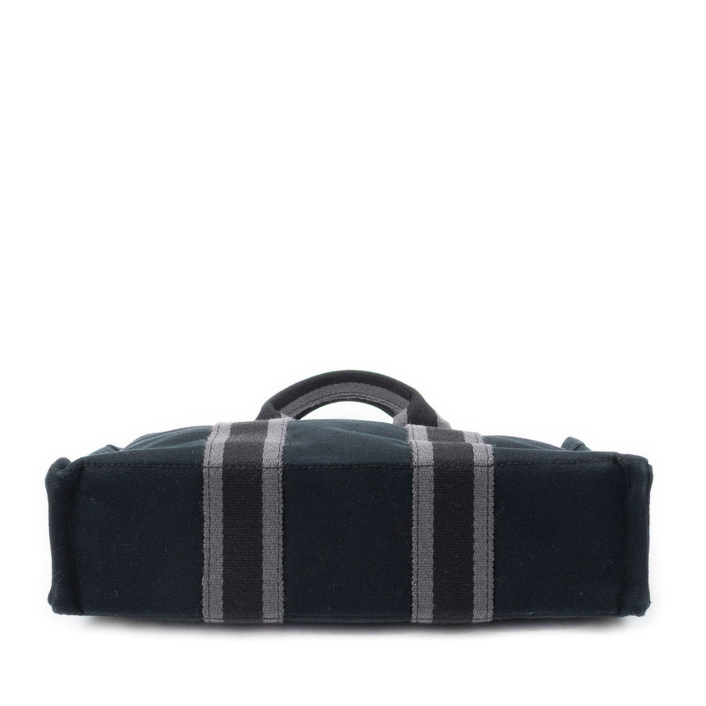 Handbag Fourre Tout PM Black Toile Officier Canvas