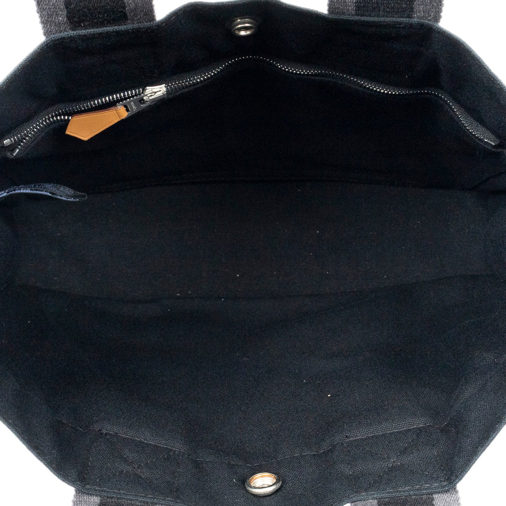 Handbag Fourre Tout PM Black Toile Officier Canvas