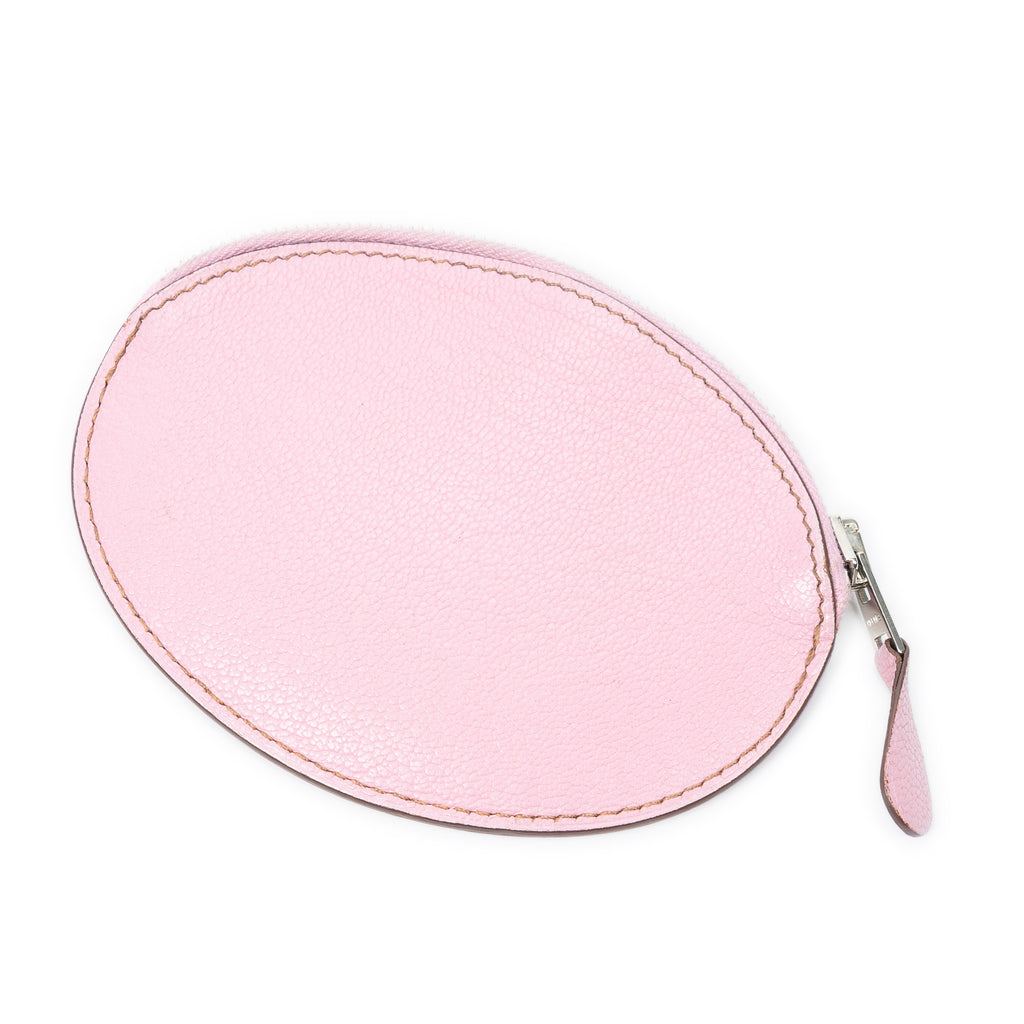 Wallet Evelyne Coin Purse Pink Chevre Mysore Leather