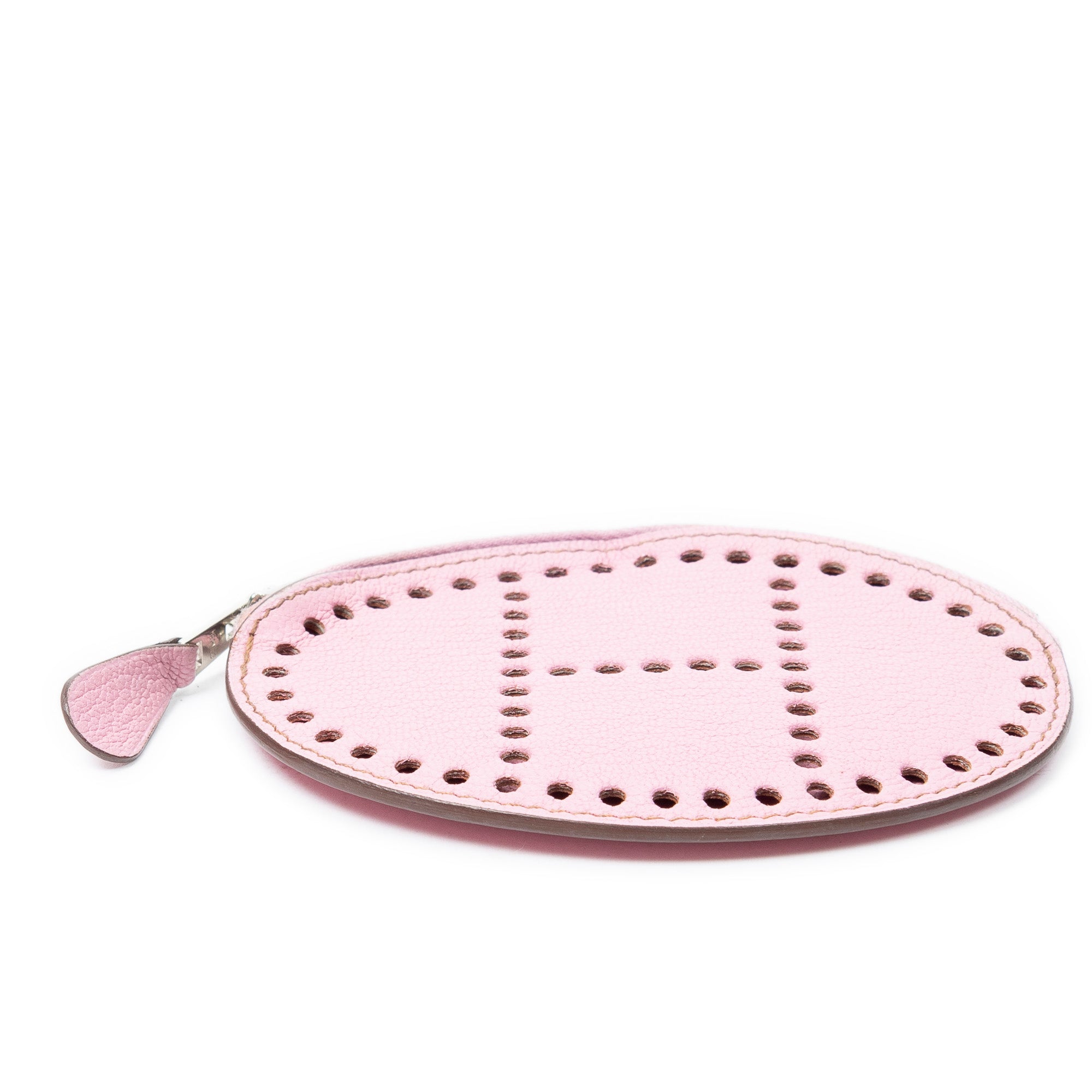 Wallet Evelyne Coin Purse Pink Chevre Mysore Leather