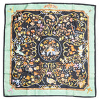 Scarf Scarf Black 100% Twill Silk