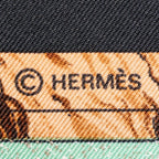 Scarf Scarf Black 100% Twill Silk