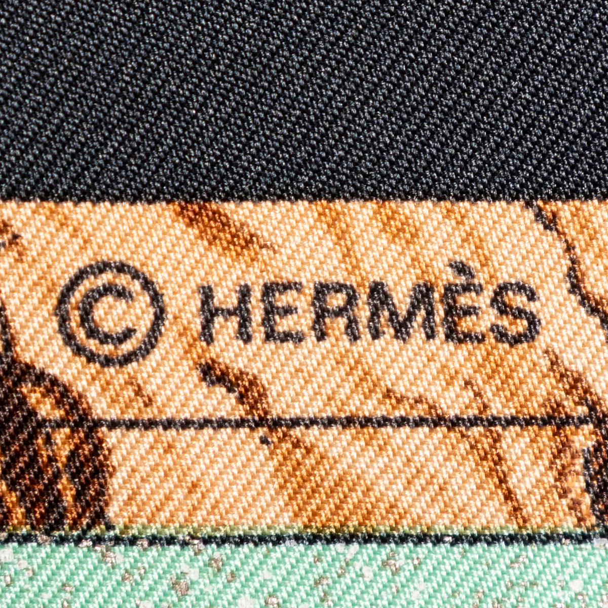 Scarf Scarf Black 100% Twill Silk