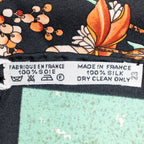 Scarf Scarf Black 100% Twill Silk